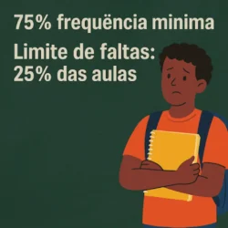 quantas faltas reprovam ensino medio