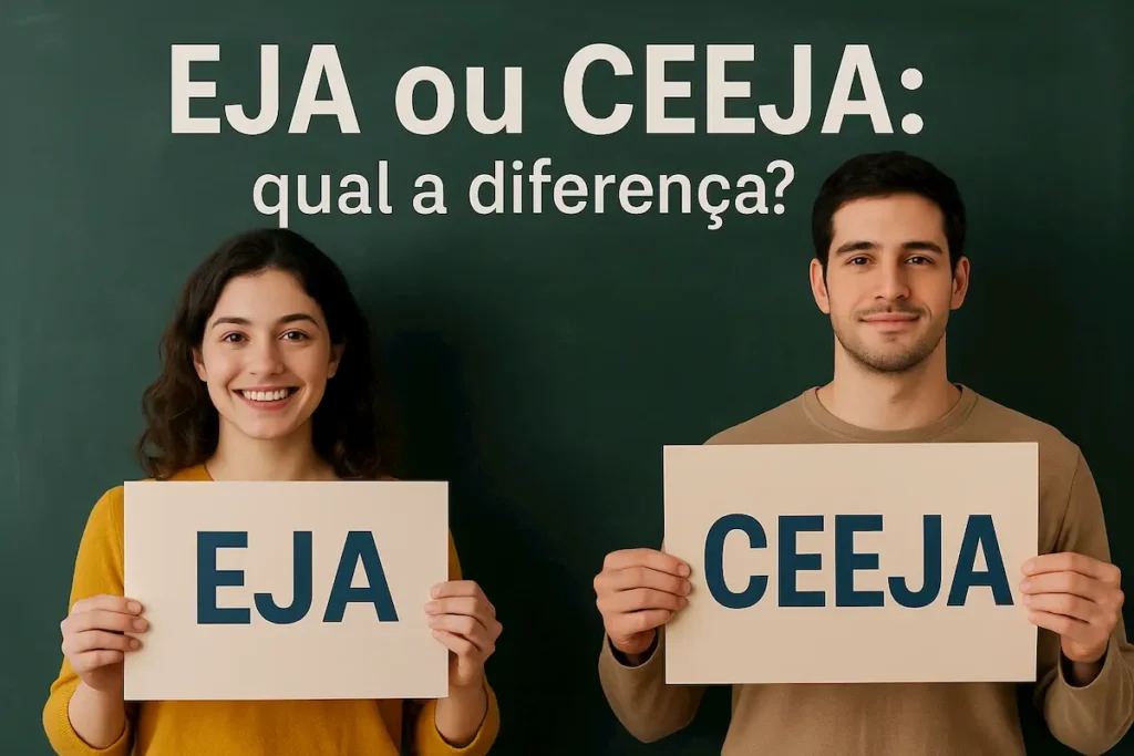 EJA ou CEEJA: qual a diferença e qual é melhor para terminar os estudos?