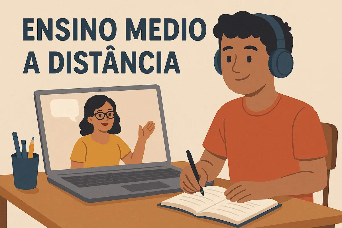 Ensino Médio EAD Gratuito: como concluir os estudos a distância em 2025