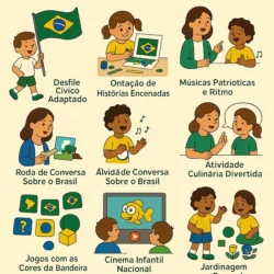 Atividades para 7 de Setembro Educação Infantil