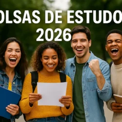 bolsas de estudo 2026