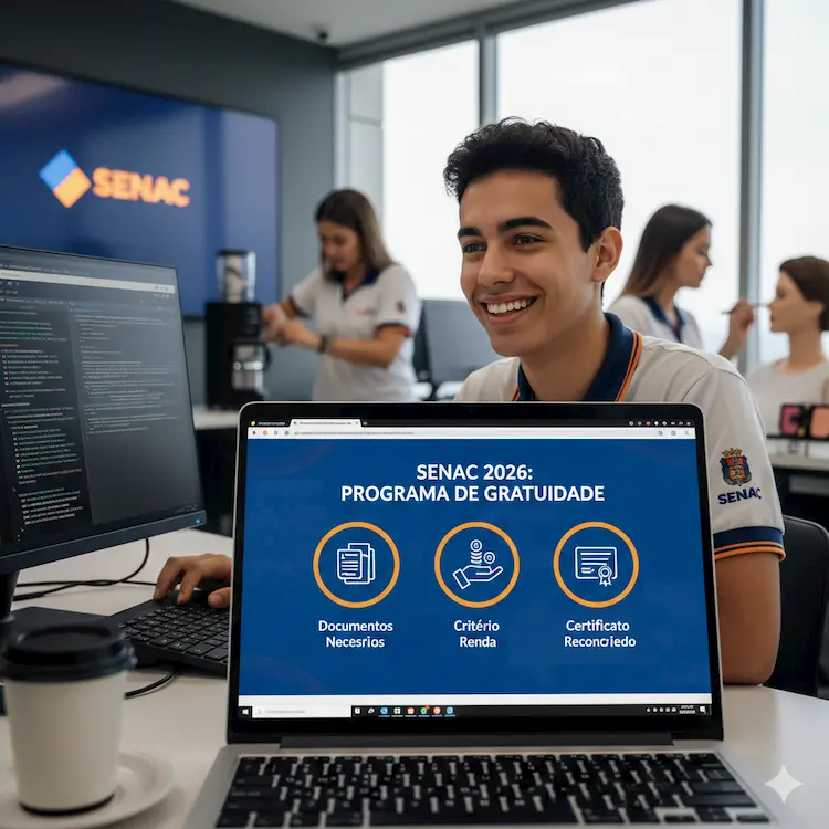 Senac Bolsas de estudo 2026 - cursos gratuitos, inscrições , vagas e mais! Senac Bolsas de estudo 2026 - cursos gratuitos, inscrições , vagas e mais!