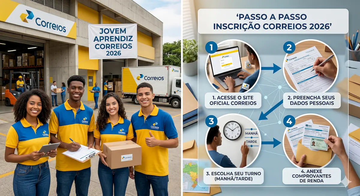 Jovem Aprendiz Correios 2026 Jovem Aprendiz Correios 2026
