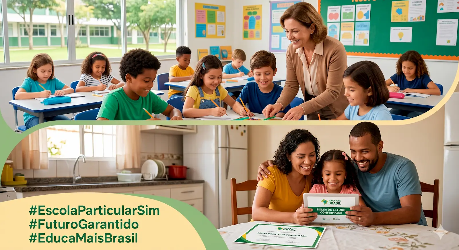 Escolas Particulares com Bolsa educa mais Brasil - Conheça! Escolas Particulares com Bolsa educa mais Brasil - Conheça!